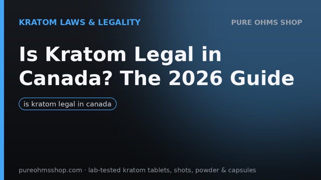 Is kratom legal in Canada? The Health Canada rules explained